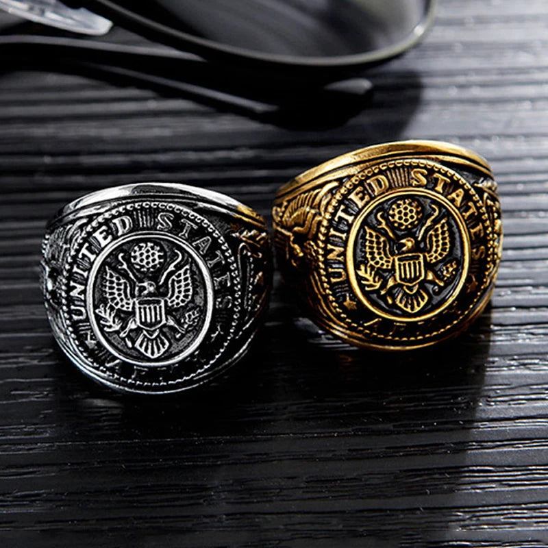 Vintage Army Ring